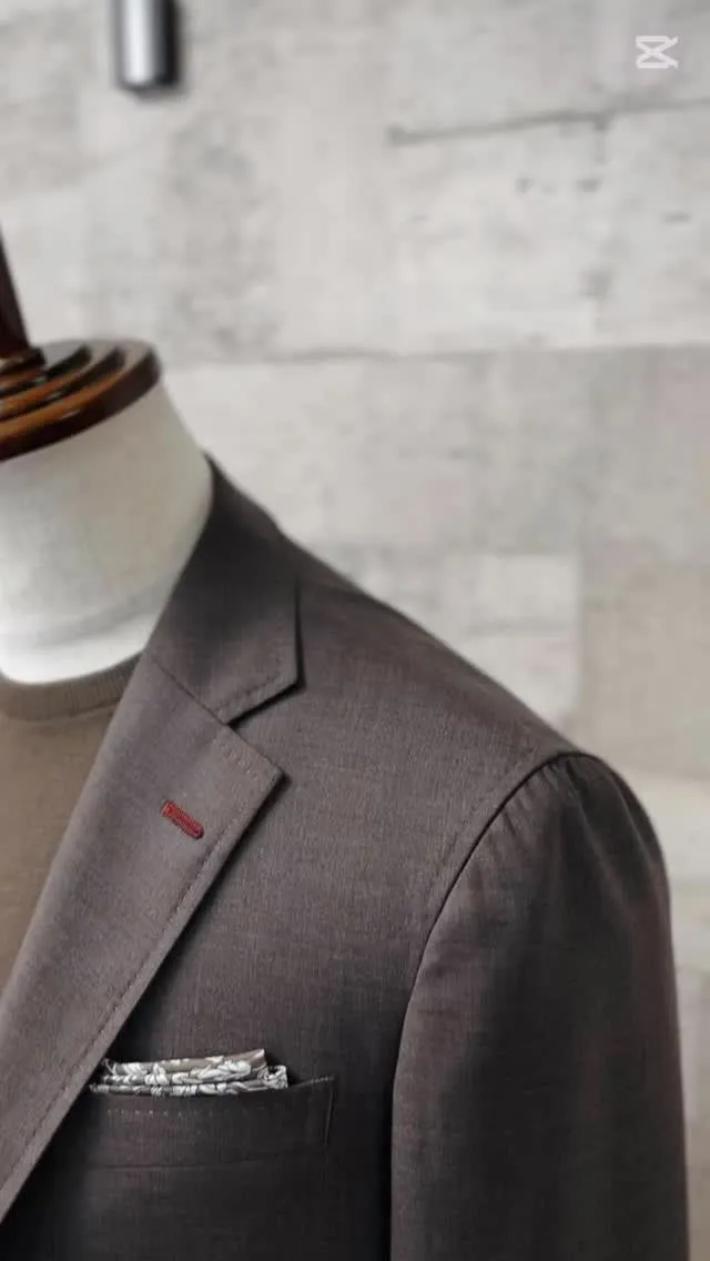 オールシーズン使える、オーダージャケットの仕上がり